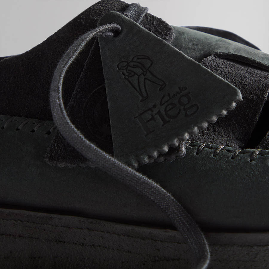 Black Women Kith 8th St by Ronnie Fieg for Clarks Originals Ridgevale Sandals | 8260-LZRYX