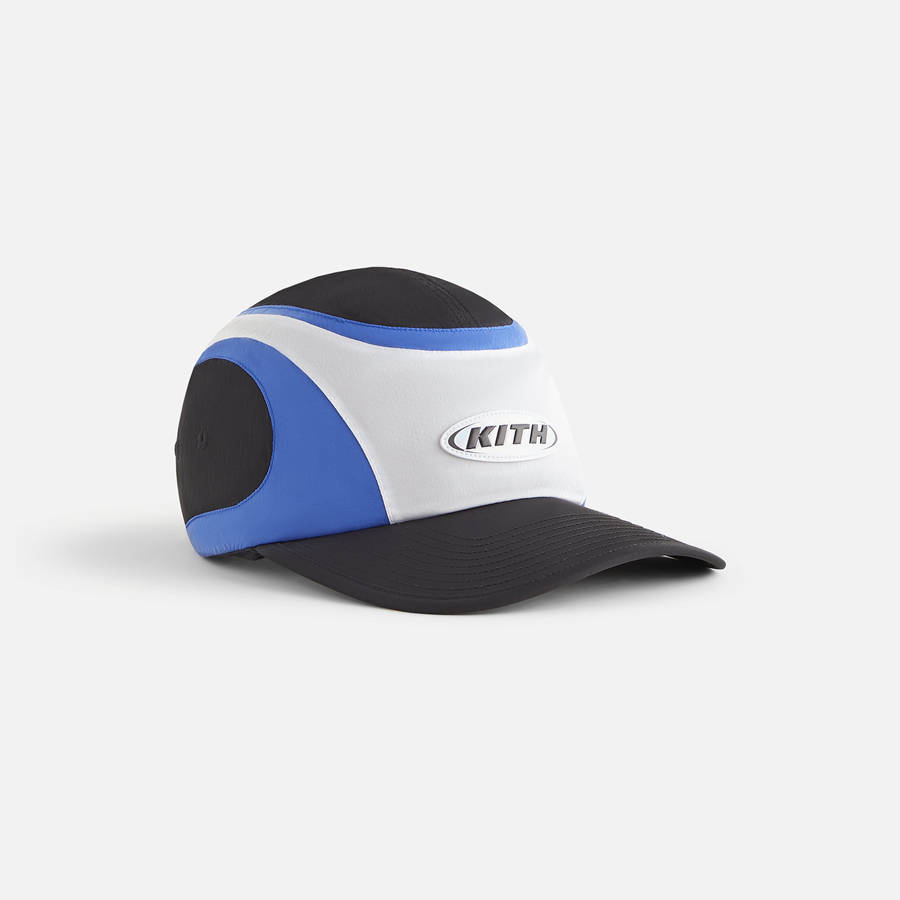 Black Women Kith Accelerator Nylon Cap Headwear | 6598-KUBST