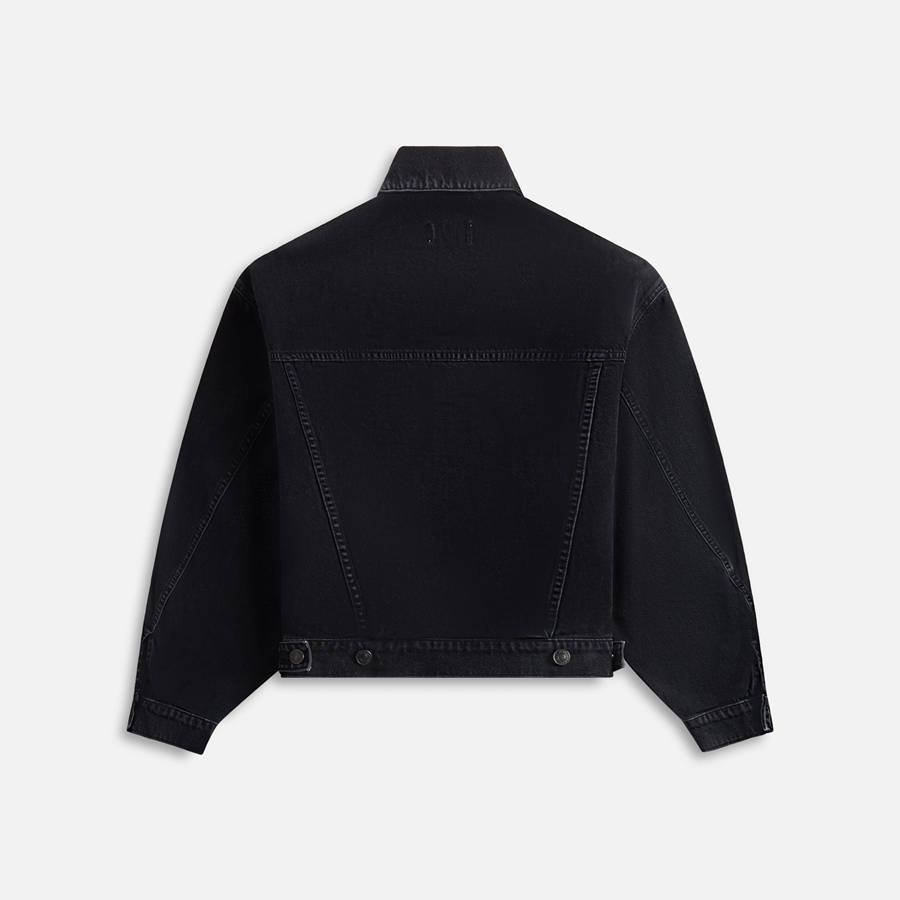 Black Women Kith Agolde Dalton Balloon Jackets | 6504-EUKIN