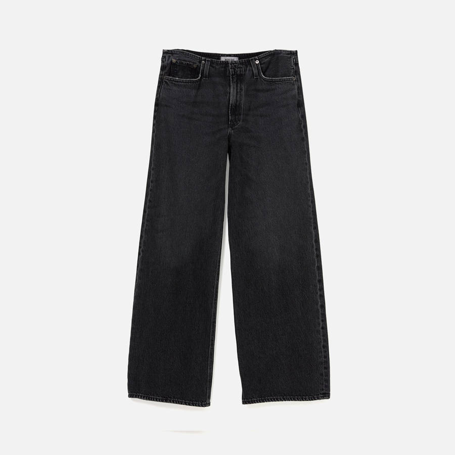 Black Women Kith Agolde Lex Jeans | 0514-BNJXG