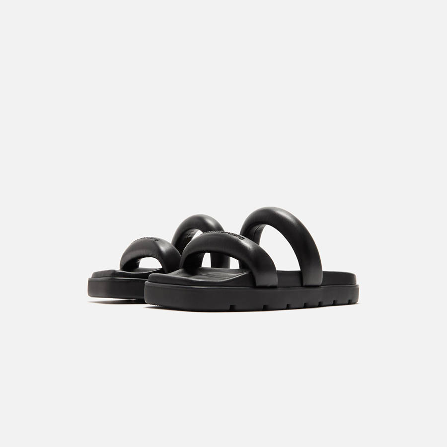 Black Women Kith Alexander Wang Jay Flatform Sandals | 3851-KLDXR