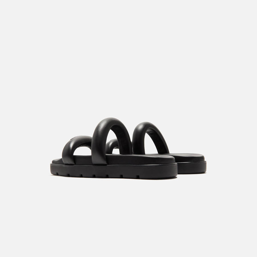 Black Women Kith Alexander Wang Jay Flatform Sandals | 3851-KLDXR