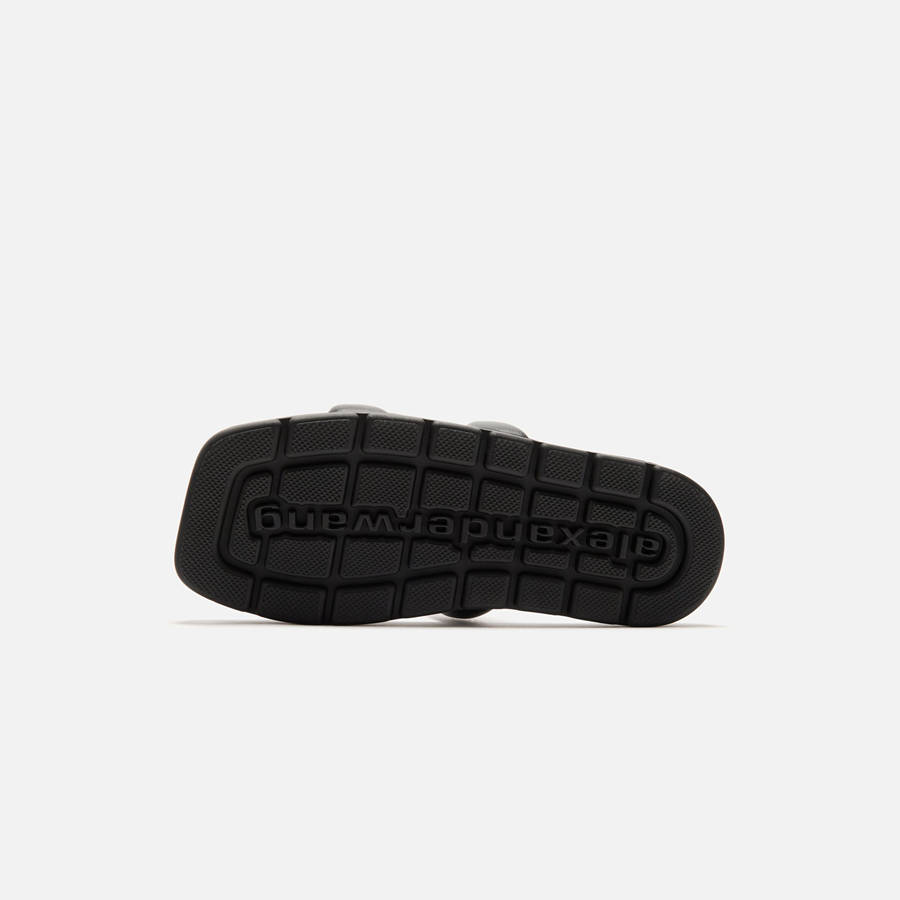 Black Women Kith Alexander Wang Jay Flatform Sandals | 3851-KLDXR