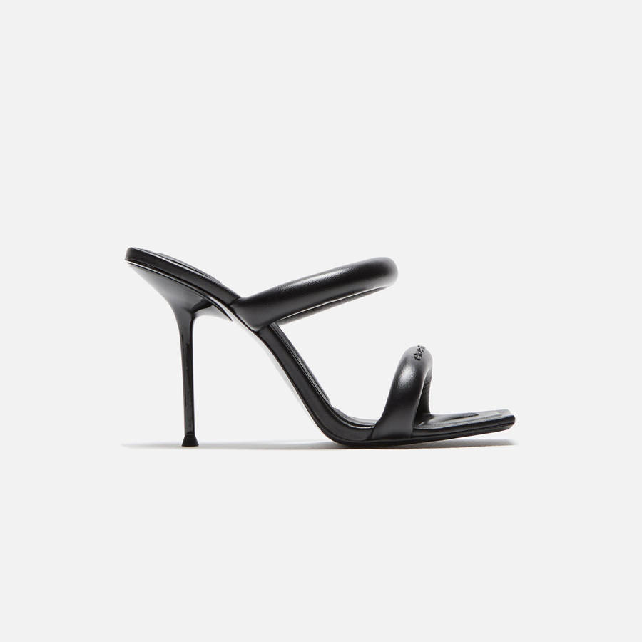Black Women Kith Alexander Wang Julie 105 Tubular Sandal Heels | 6780-RHGAQ