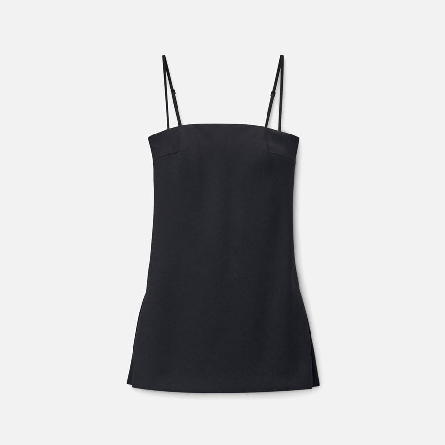 Black Women Kith Alexander Wang Mini With Built In Short Dress | 0741-NMUXB