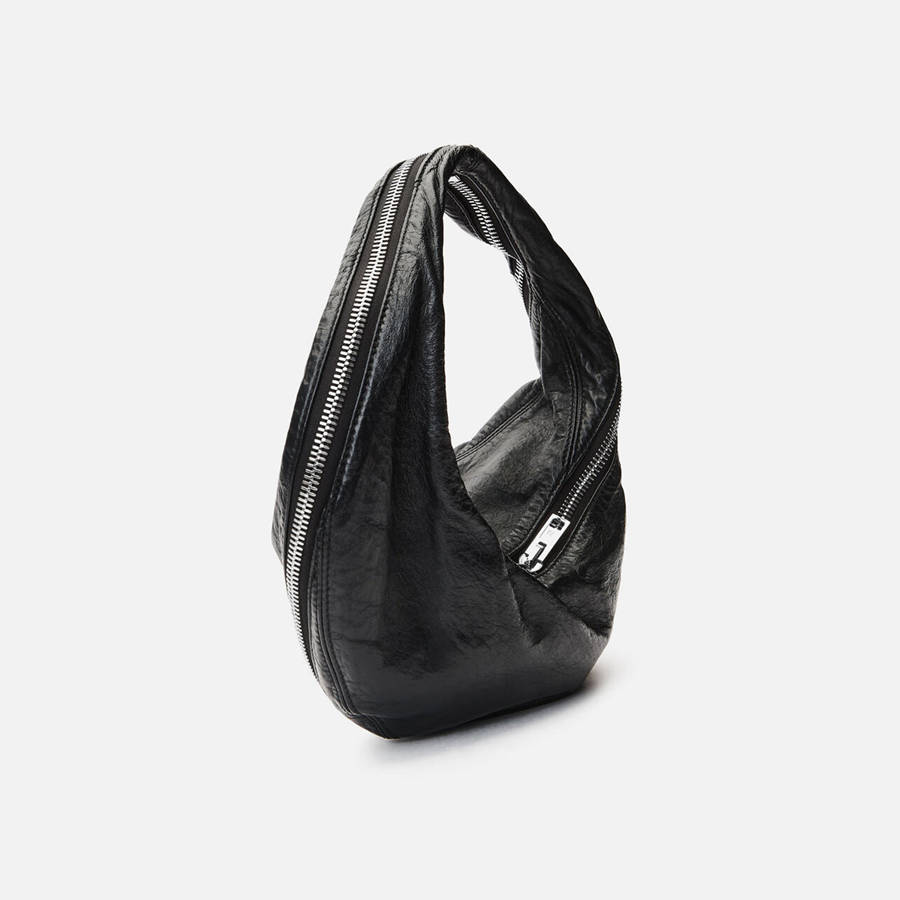 Black Women Kith Alexander Wang Twyst Top Handle Bags | 1782-HGUCF