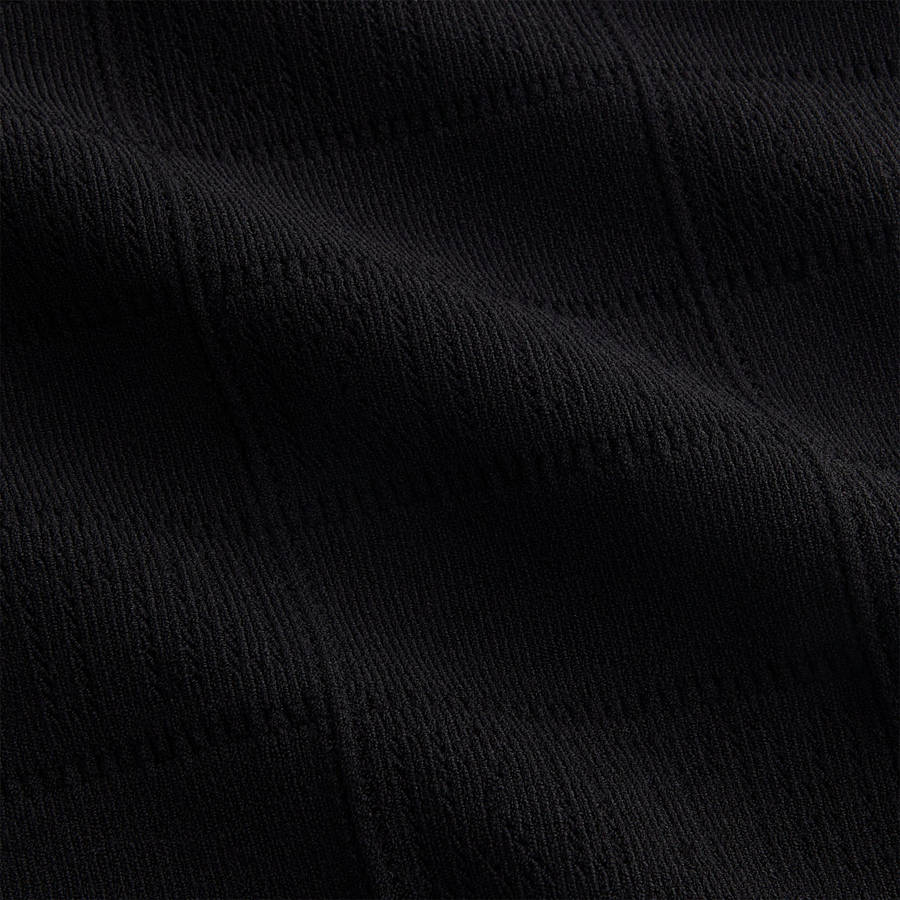 Black Women Kith Arys Monogram Pointelle T-Shirt | 6105-IAEYN