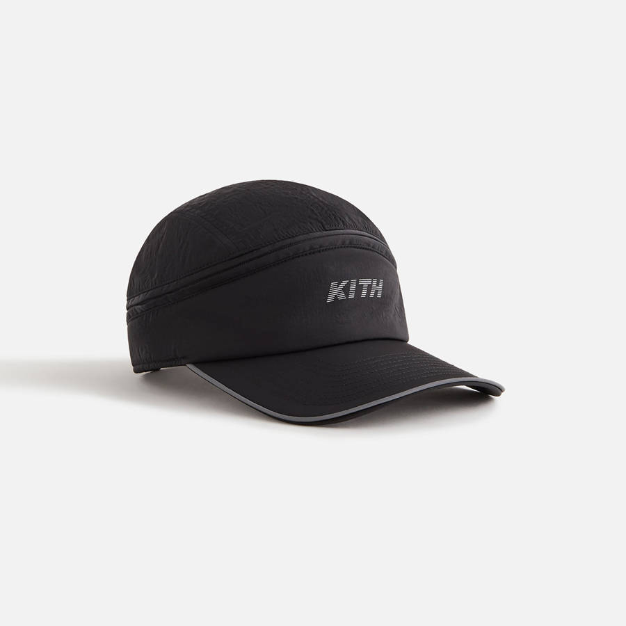 Black Women Kith Ascender Convertible Cap Headwear | 0163-PTRKI
