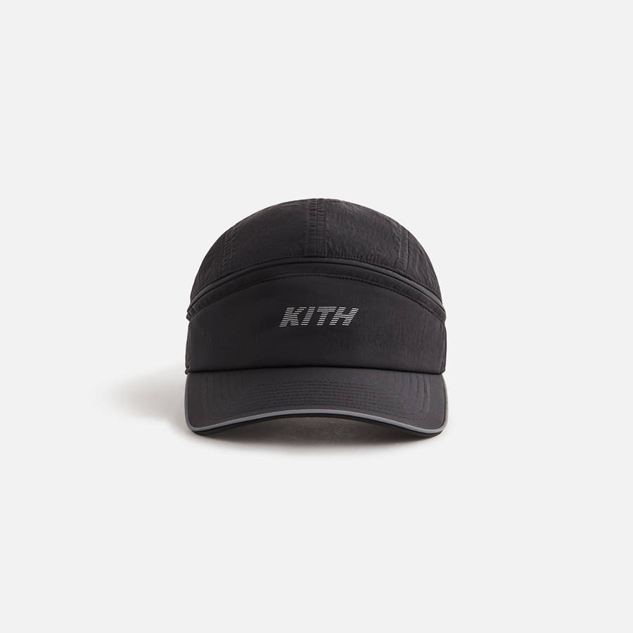 Black Women Kith Ascender Convertible Cap Headwear | 0163-PTRKI