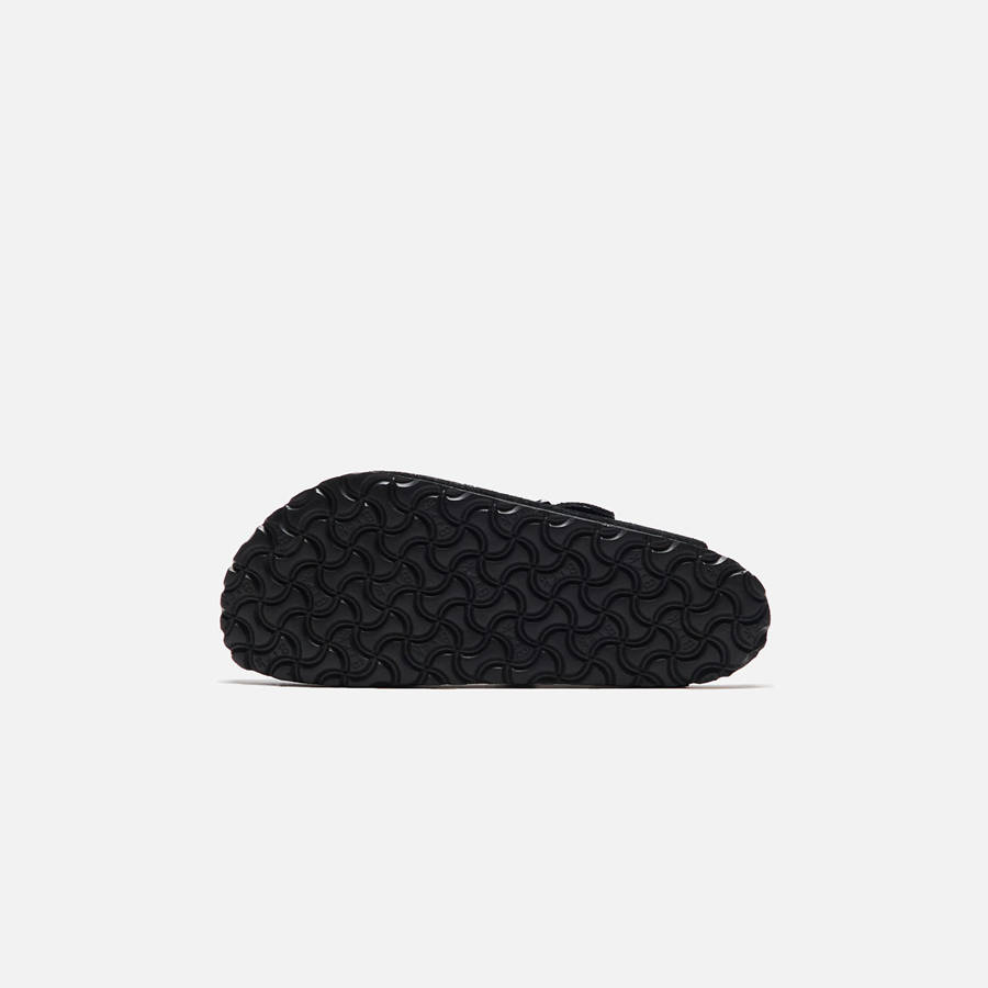 Black Women Kith Birkenstock WMNS Boston Soft Footbed Suede Mules | 2418-ZMKRP