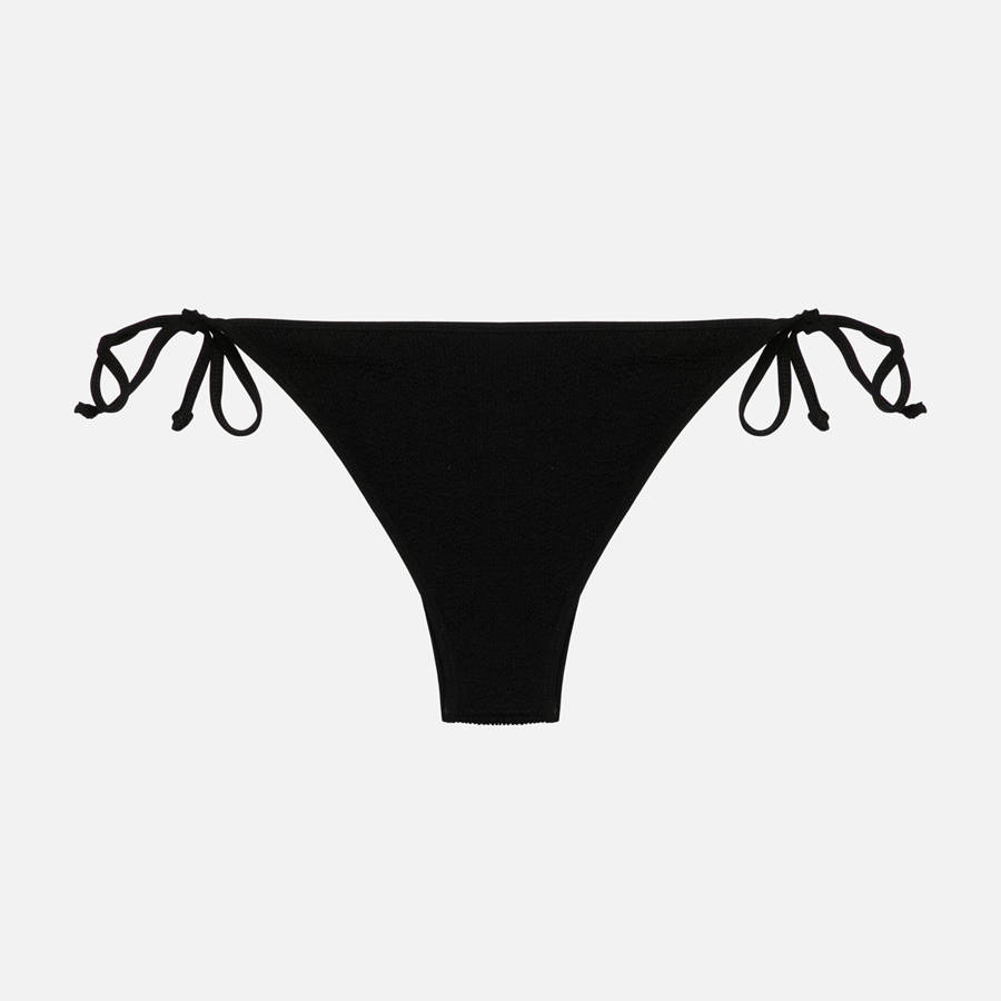 Black Women Kith Bond Eye Anisha Brief Shorts | 2713-DJYXA