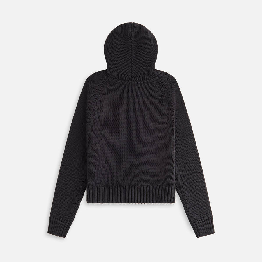 Black Women Kith Celyse Crest Sweater Hoodie | 3879-MBDLT