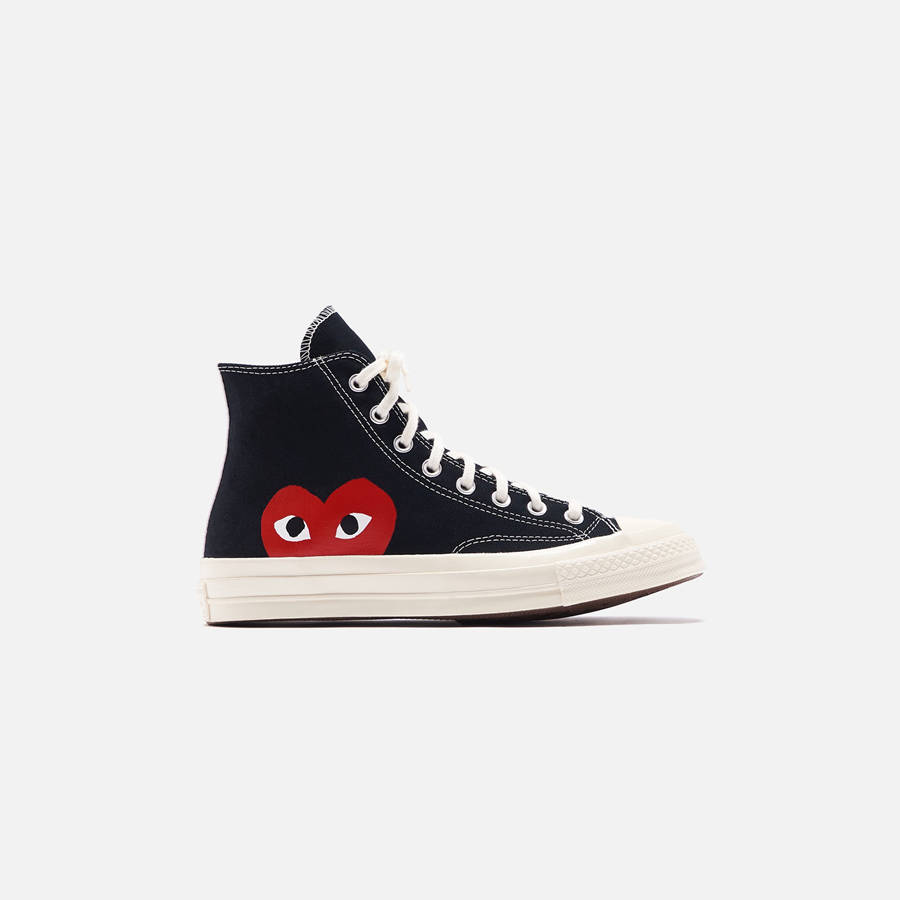 Black Women Kith Converse x Comme des Garçons CDG Play Chuck Taylor High Sneakers | 4031-MSOPR