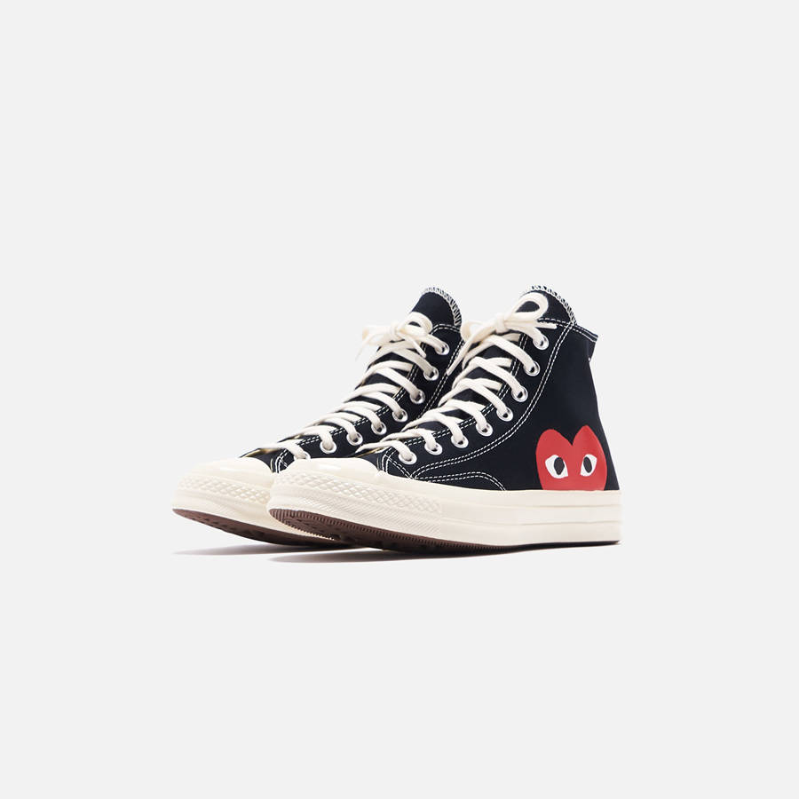 Black Women Kith Converse x Comme des Garçons CDG Play Chuck Taylor High Sneakers | 4031-MSOPR