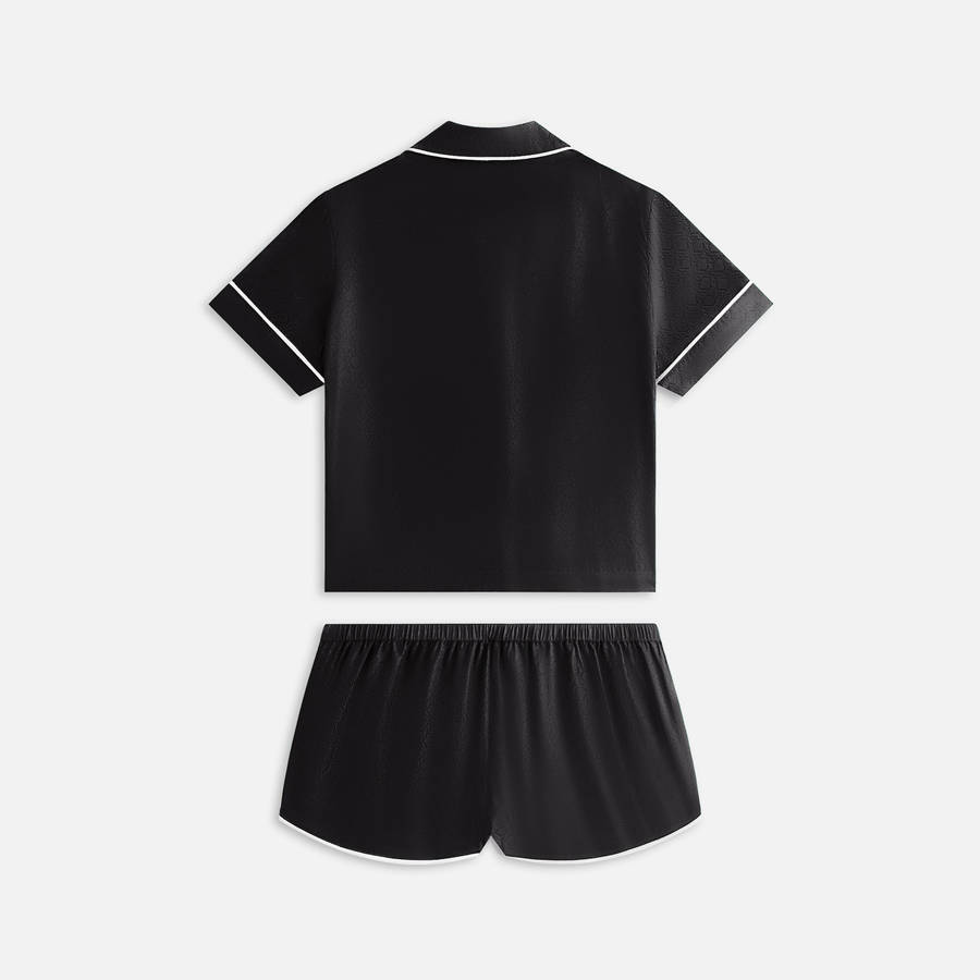 Black Women Kith Crest Monogram Pajama Set Underwear | 6703-PERVH