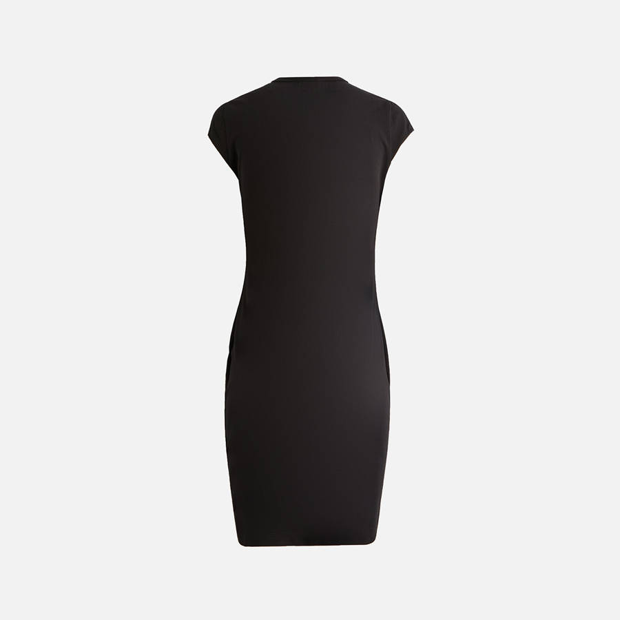 Black Women Kith Diesel Angiel Dress | 8793-HZICS