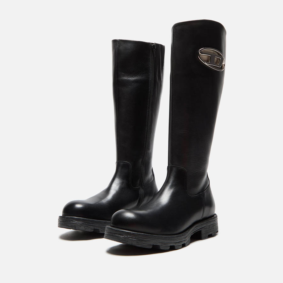 Black Women Kith Diesel D-Hammer HB D W Abrasivato Boots | 2869-OGKUR