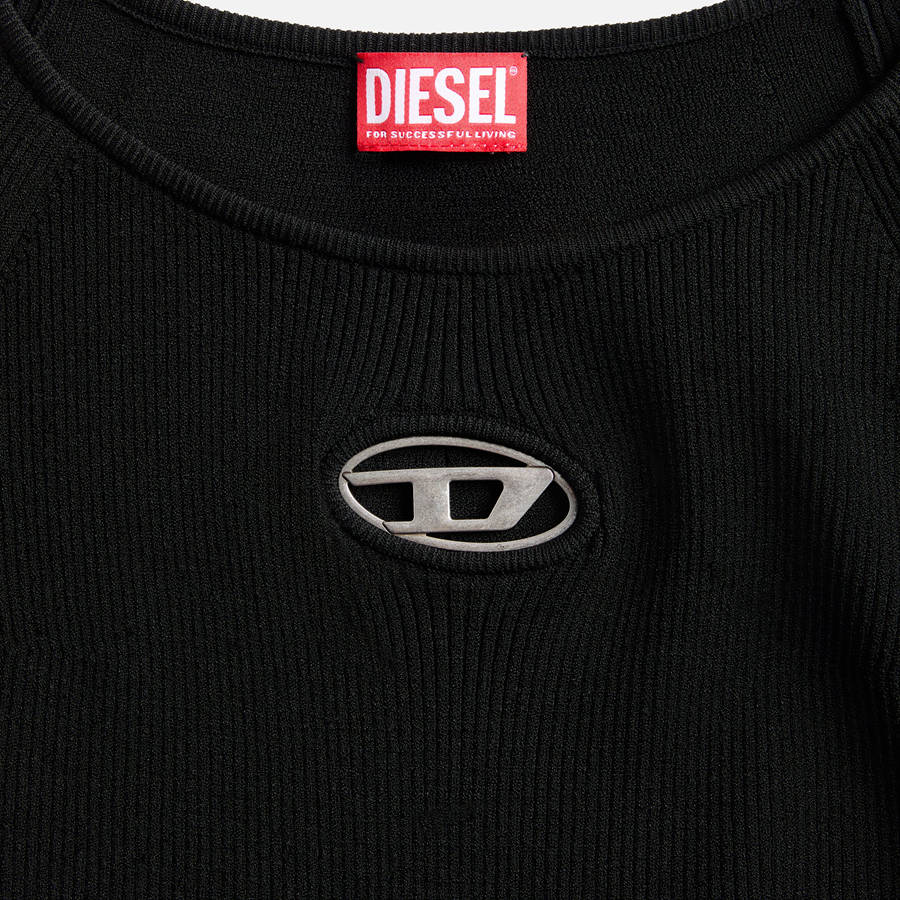 Black Women Kith Diesel M-Vera Dress | 3861-KBEJN