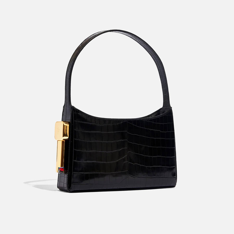 Black Women Kith Edie Parker Burn Shoulder Bags | 3597-FAPLC