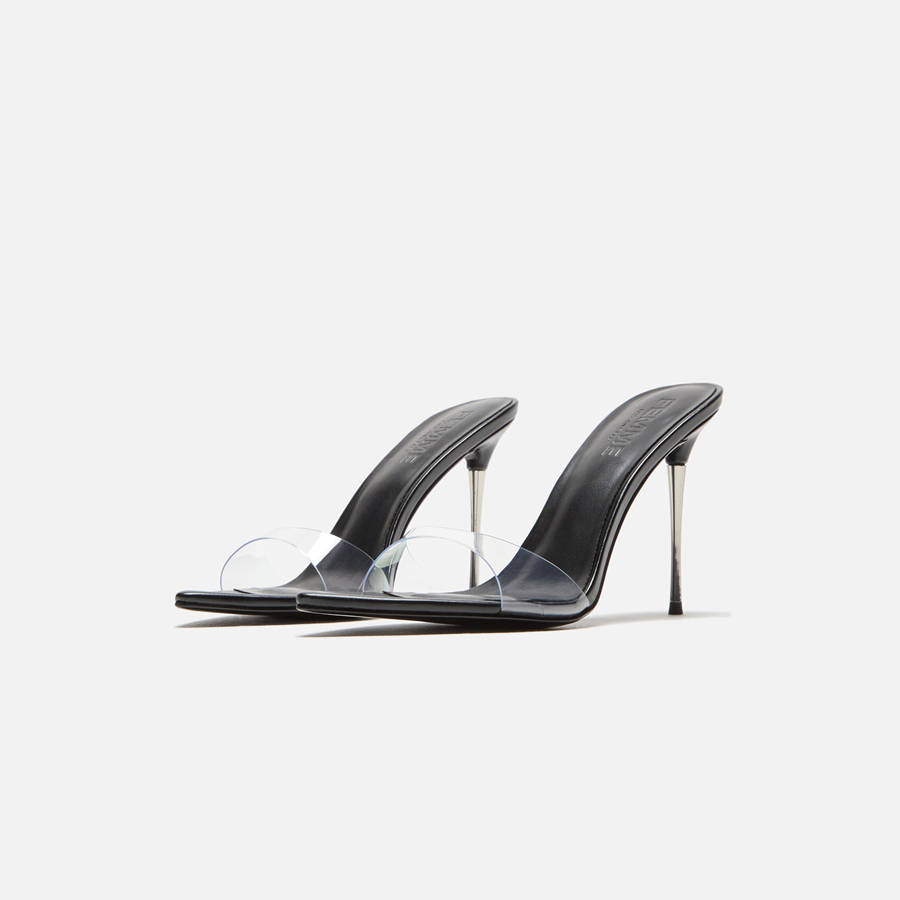 Black Women Kith Femme LA Azucar Slipper Heels | 4526-XMQAR
