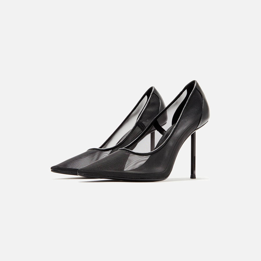 Black Women Kith Femme LA Colette Pump Heels | 6851-QBXVJ