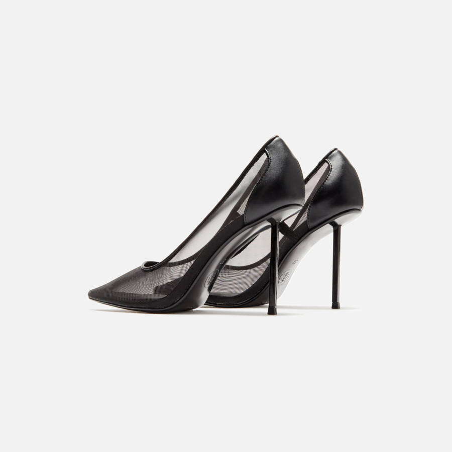 Black Women Kith Femme LA Colette Pump Heels | 6851-QBXVJ