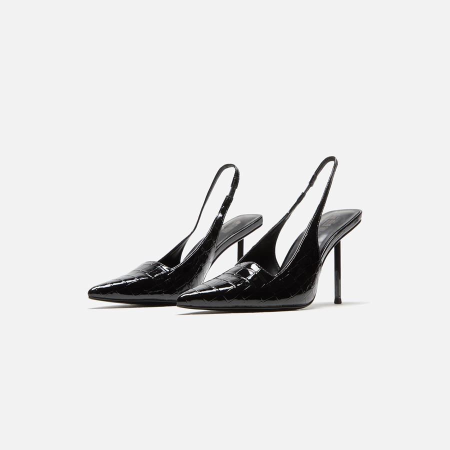 Black Women Kith Femme LA G63 Slingback Heels | 5782-PYACN
