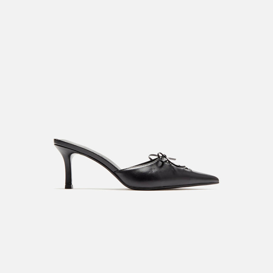 Black Women Kith Femme LA Louis Slipper Heels | 1296-CXFVK