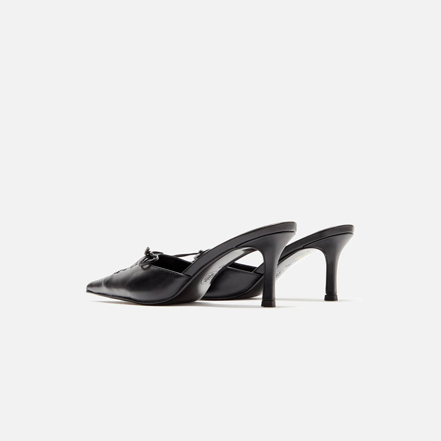 Black Women Kith Femme LA Louis Slipper Heels | 1296-CXFVK