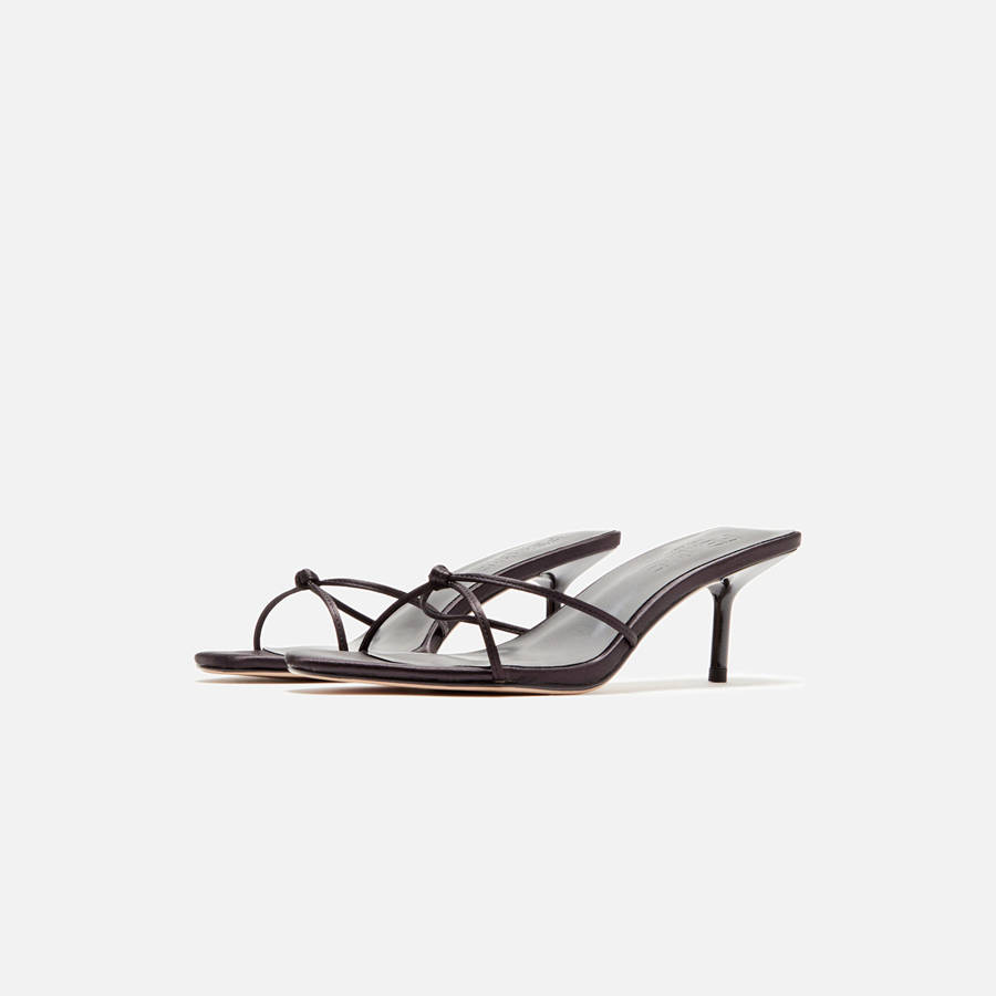 Black Women Kith Femme LA Maeve Slipper Heels | 7346-MSHJY