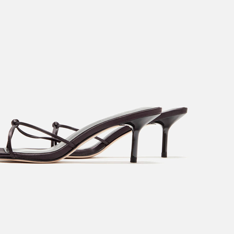 Black Women Kith Femme LA Maeve Slipper Heels | 7346-MSHJY