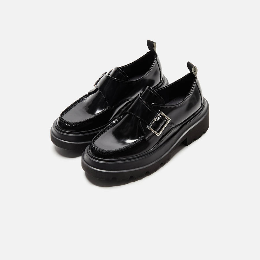 Black Women Kith G.H. Bass WMNS Ella Platform Derby Derby | 5497-QNDLP