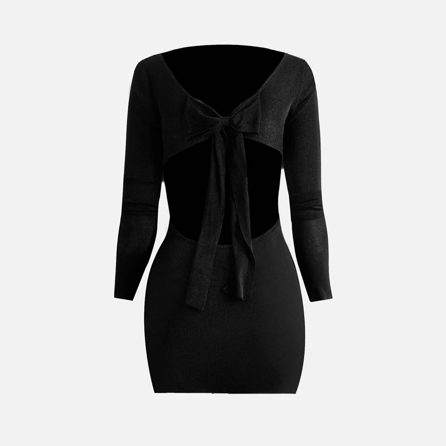 Black Women Kith GUIZIO Rose Dress | 3289-LZVMI