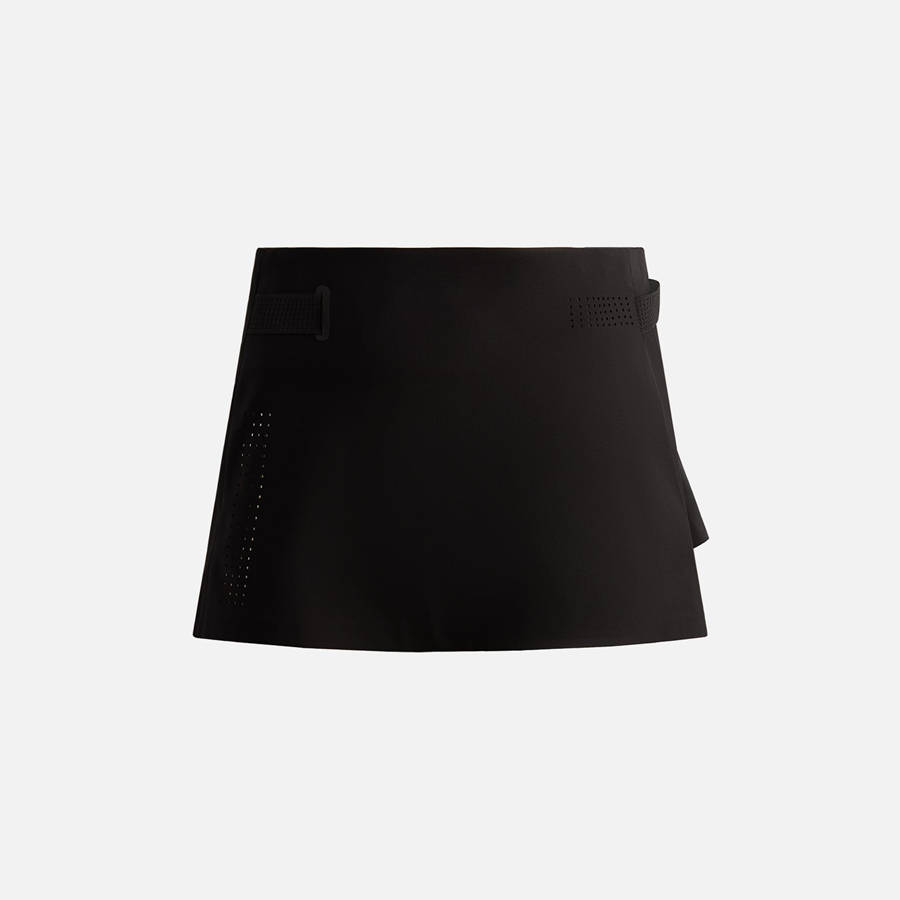Black Women Kith Hyein Seo Pleated Wrap Skirts | 1574-HNPVR