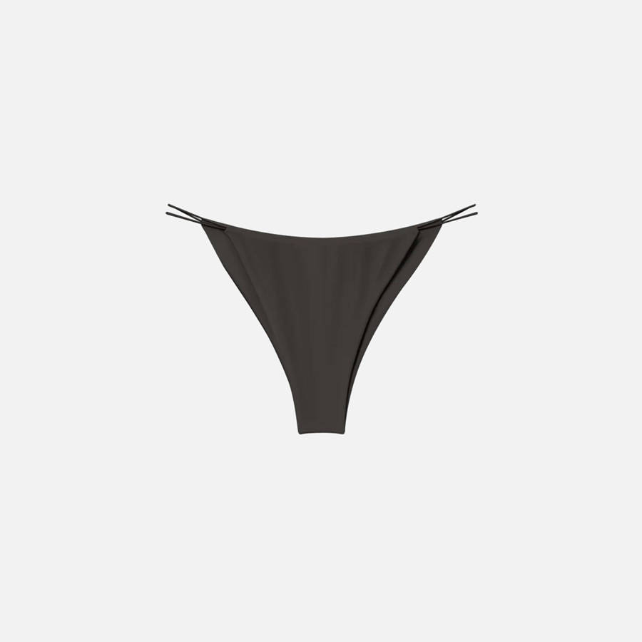 Black Women Kith JADE Micro Lana Bottom Swim | 0269-FCKQN
