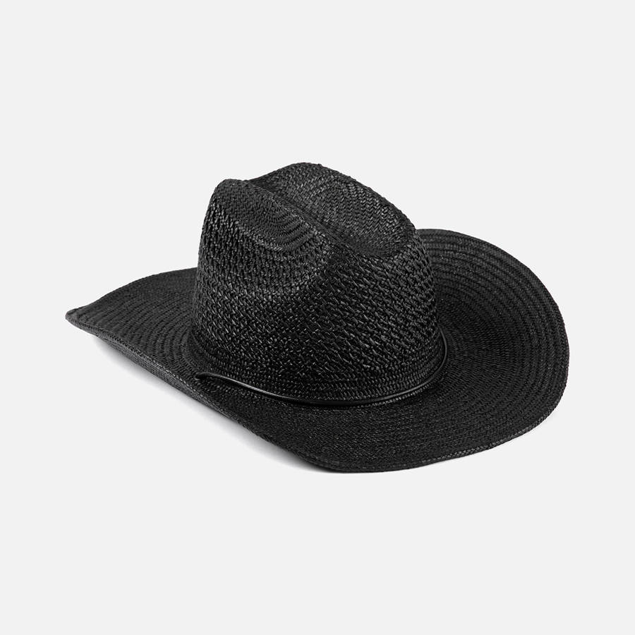 Black Women Kith Lack of Color The Outlaw II Headwear | 3821-GVKBP