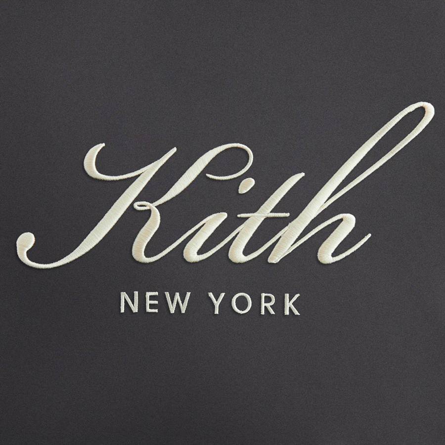 Black Women Kith Landry Cropped Satin Bomber Jackets | 7412-CTIVL