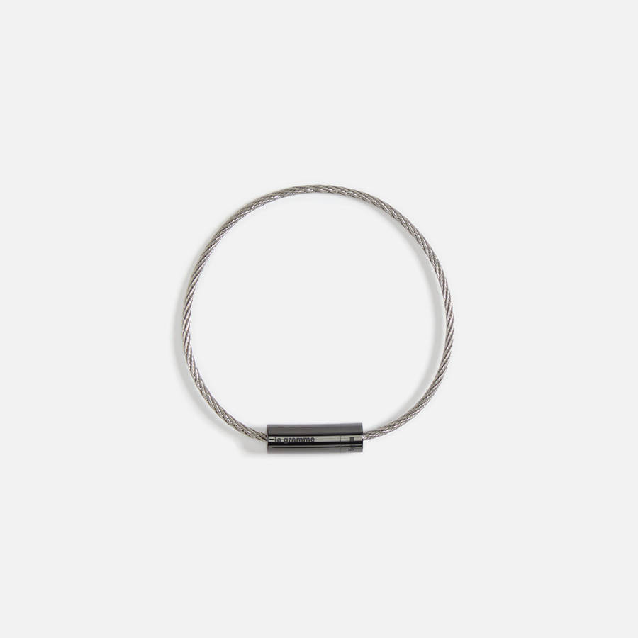 Black Women Kith Le Gramme 5g Cable Bracelet Ceramic Jewelry | 9682-PUOMA