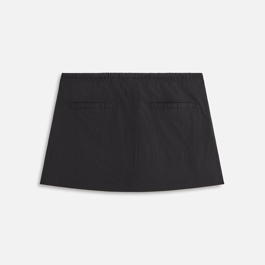 Black Women Kith Lowen Nylon Track Skirts | 1648-INDEY