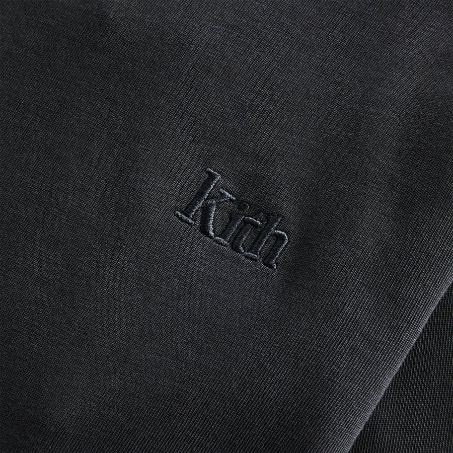Black Women Kith Lucy Cropped Long Sleeve II T-Shirt | 2967-UXBQP