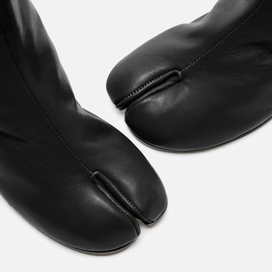 Black Women Kith Maison Margiela Tabi Ankle – Black Boots | 4368-INQGB