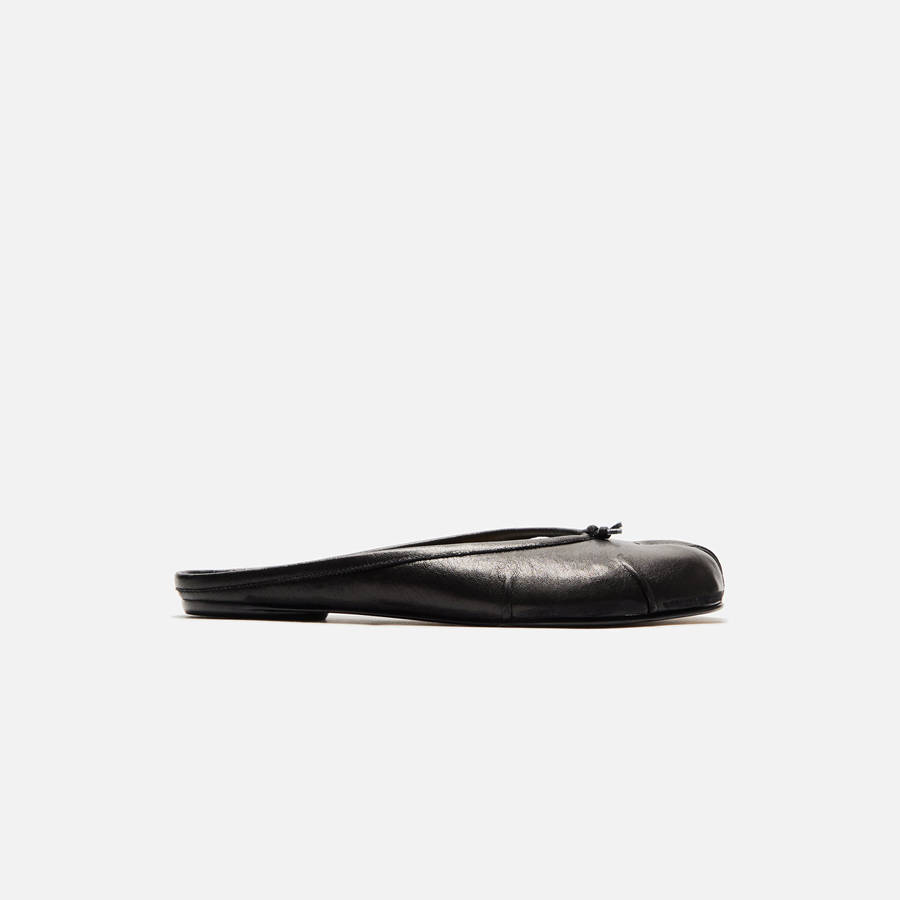 Black Women Kith Maison Margiela Tabi Ballerina Mule Flats | 7863-LVFSC