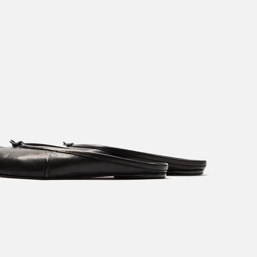 Black Women Kith Maison Margiela Tabi Ballerina Mule Flats | 7863-LVFSC