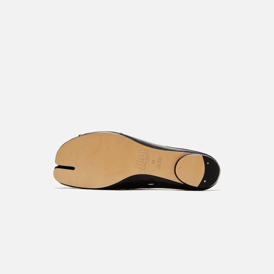 Black Women Kith Maison Margiela Tabi Ballerina Mule Flats | 7863-LVFSC