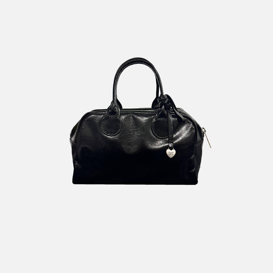 Black Women Kith Marge Sherwood Soft Bowling Bags | 0382-GQUJS