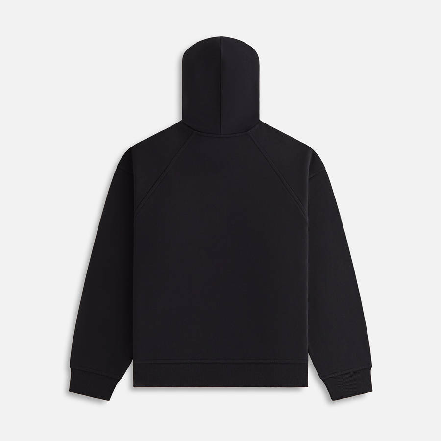 Black Women Kith Maverick Panelled Hoodie | 8027-XQHSU