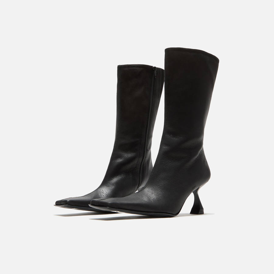 Black Women Kith Miista Pearl Boots | 8031-HCQSB