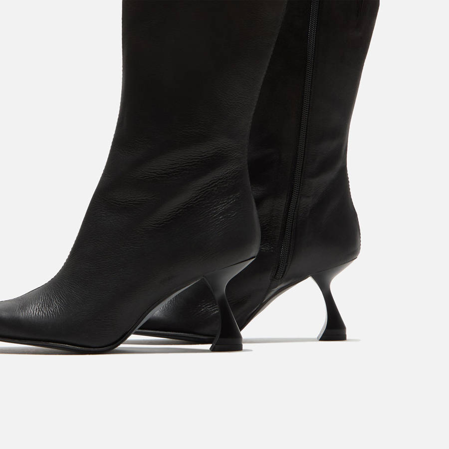Black Women Kith Miista Pearl Boots | 8031-HCQSB