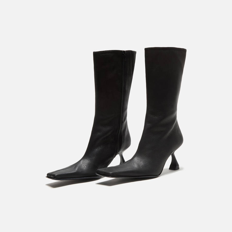 Black Women Kith Miista Pearl Boots | 8031-HCQSB