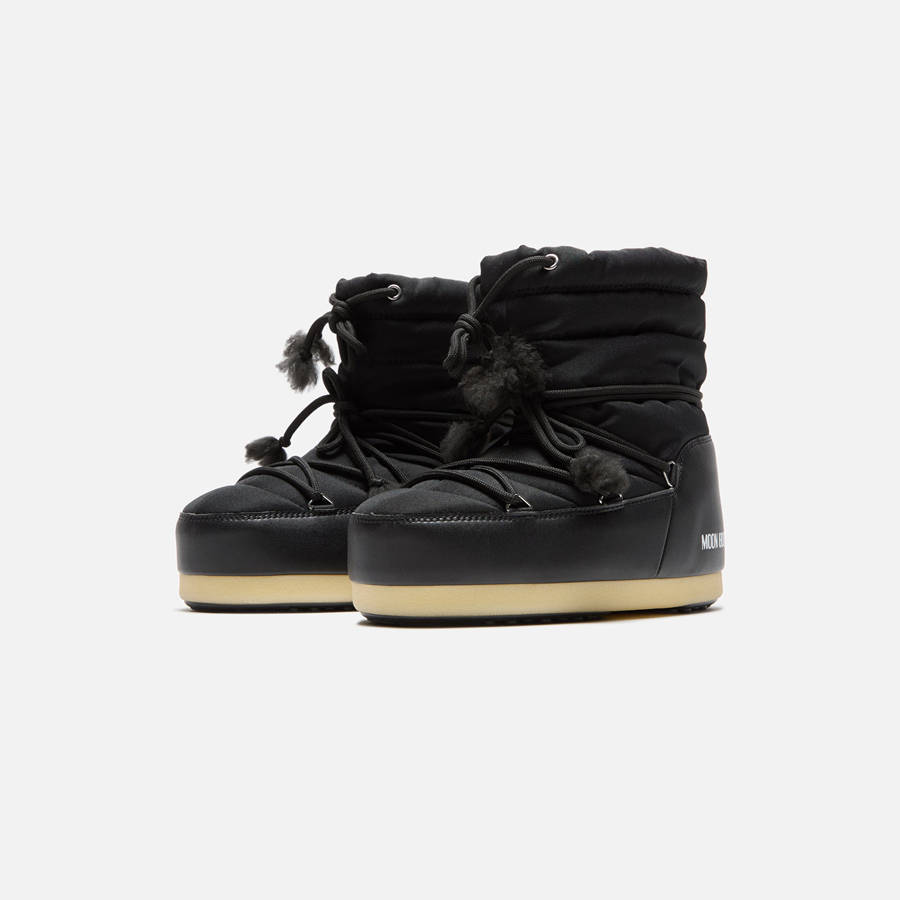 Black Women Kith Moon EVX Light Low Nylon Boots | 8530-NVTMO